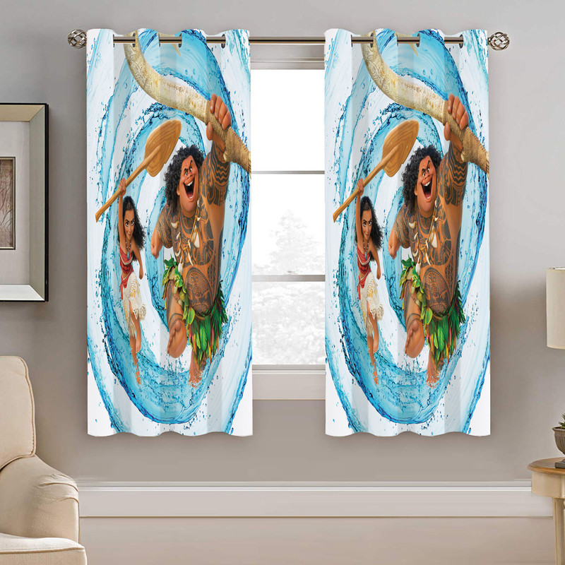 پرده نیروانا طرح کارتنی کودک مدل هازان کد 8530 سایز 140×200 سانتی متر