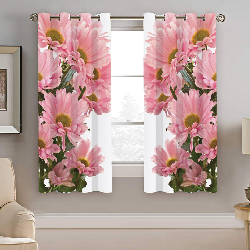 پرده نیروانا طرح گل  مدل هازان کد 4277    سایز 140×200 سانتی متر