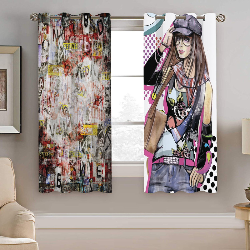 پرده نیروانا مدل pmk1156 سایز 190 × 140 سانتی متر