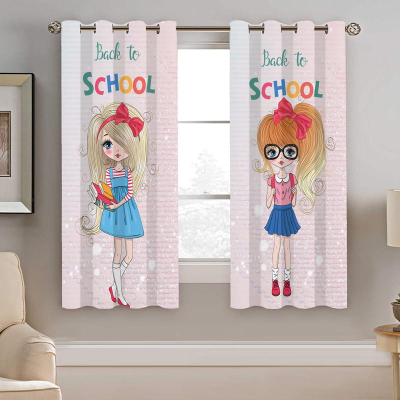 پرده نیروانا طرح کودک  مدل هازان کد 5084  سایز 140×200 سانتی متر