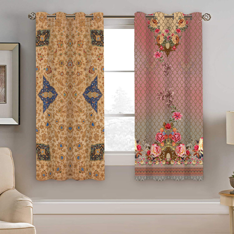 پرده نیروانا طرح مدرن  مدل هازان کد 4994  سایز 140×200 سانتی متر