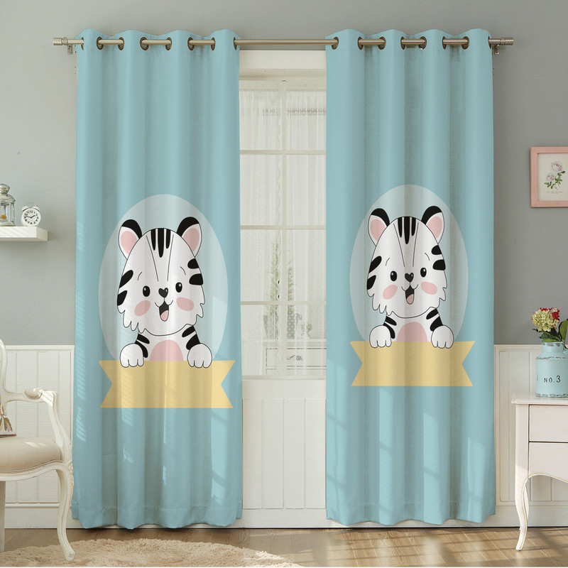 پرده نیروانا طرح  مدرن مدل هازان کد 8338 سایز 140×280 سانتی متر