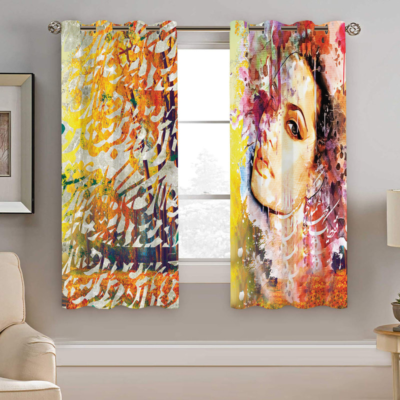 پرده نیروانا مدل plk1951 سایز 190 × 140 سانتی متر