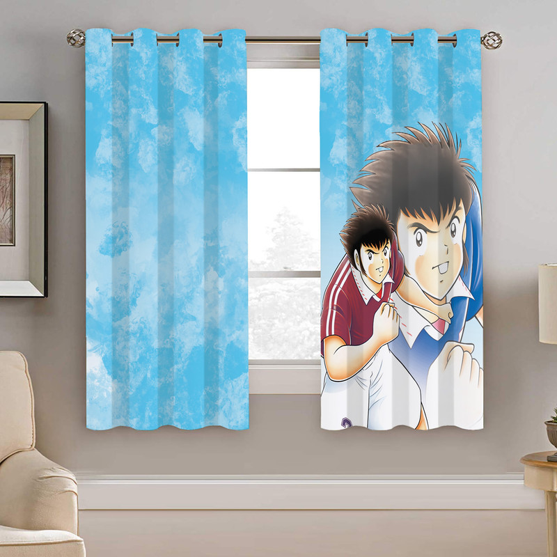 پرده نیروانا طرح فوتبالیستا کودک مدل هازان کد 8260 سایز 140×200 سانتی متر