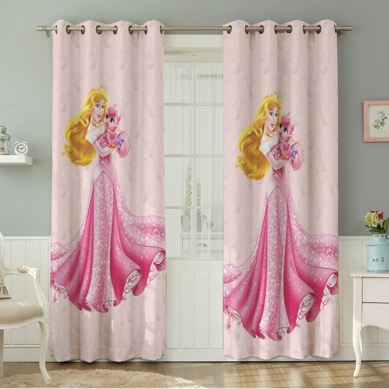 پرده نیروانا طرح کودک  مدل مخمل کد 8555سایز 140×280 سانتی متر