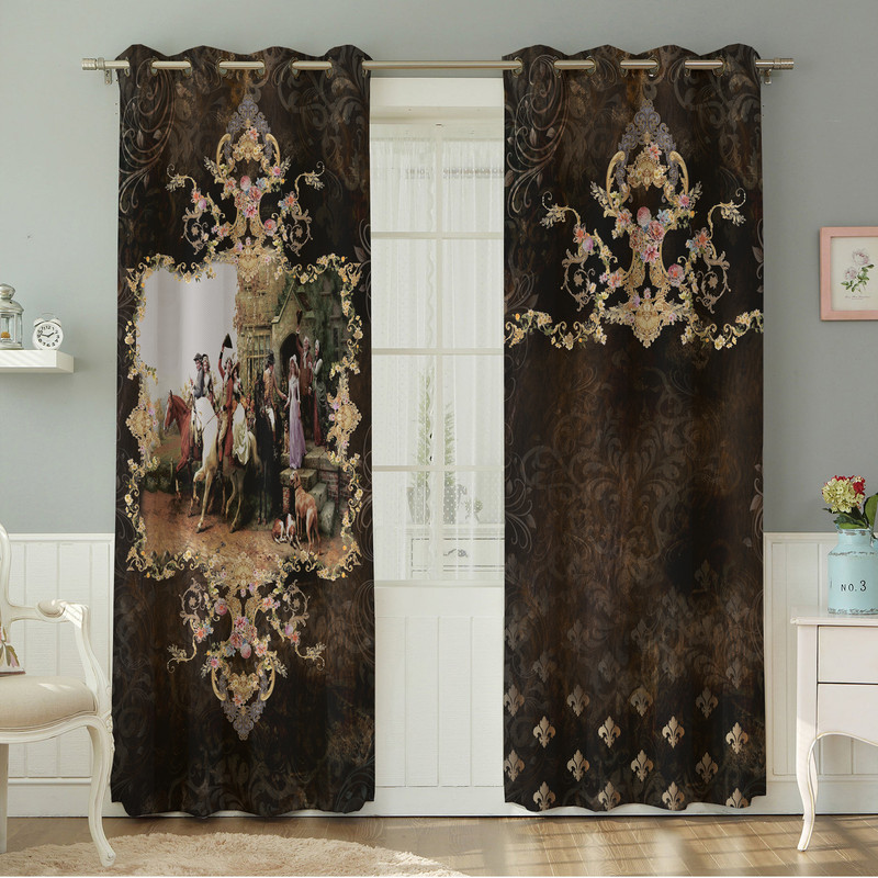 پرده نیروانا طرح مدرن  مدل مخمل کد 9030 سایز 140×280 سانتی متر