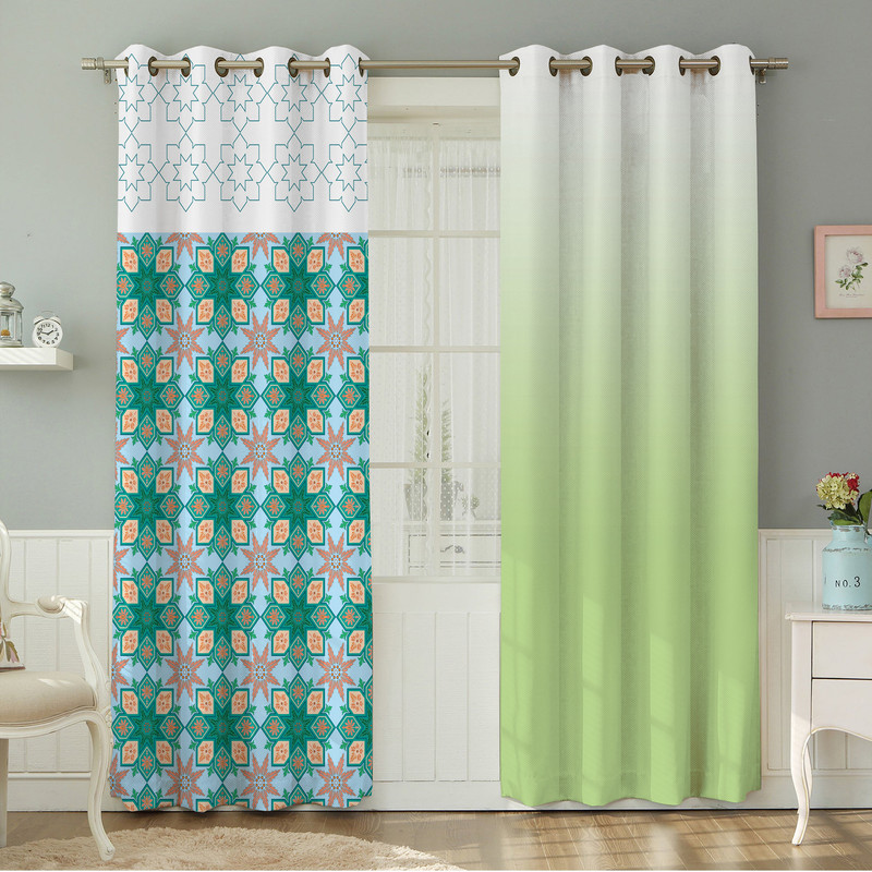 پرده نیروانا طرح  مدرن مدل هازان کد 4023 سایز 140×280 سانتی متر