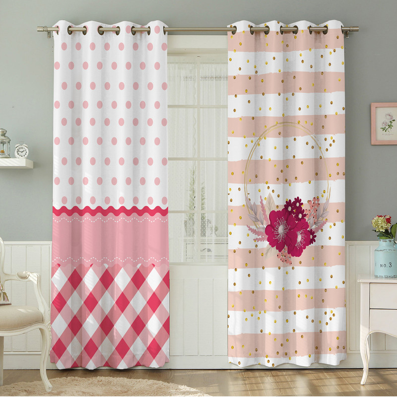 پرده نیروانا طرح  مدرن مدل هازان کد 4044 سایز 140×280 سانتی متر