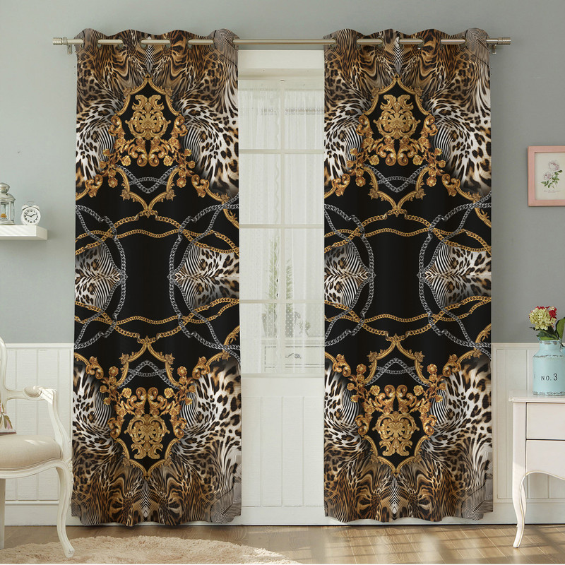 پرده نیروانا طرح مدرن  مدل مخمل کد 4595 سایز 140×280 سانتی متر