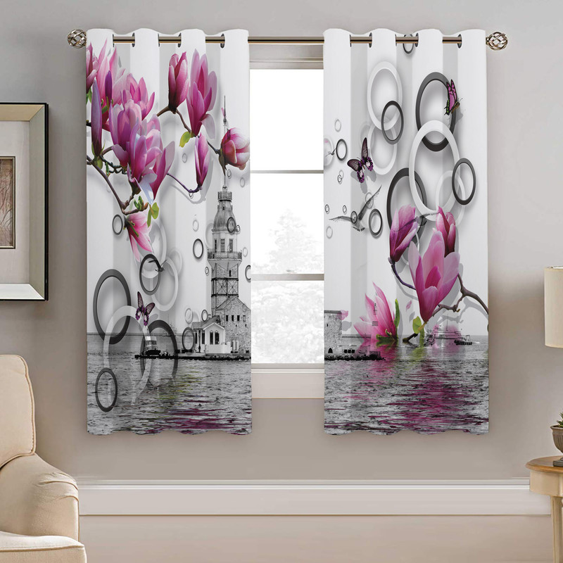 پرده نیروانا مدل pmk2118 سایز 190 × 140 سانتی متر