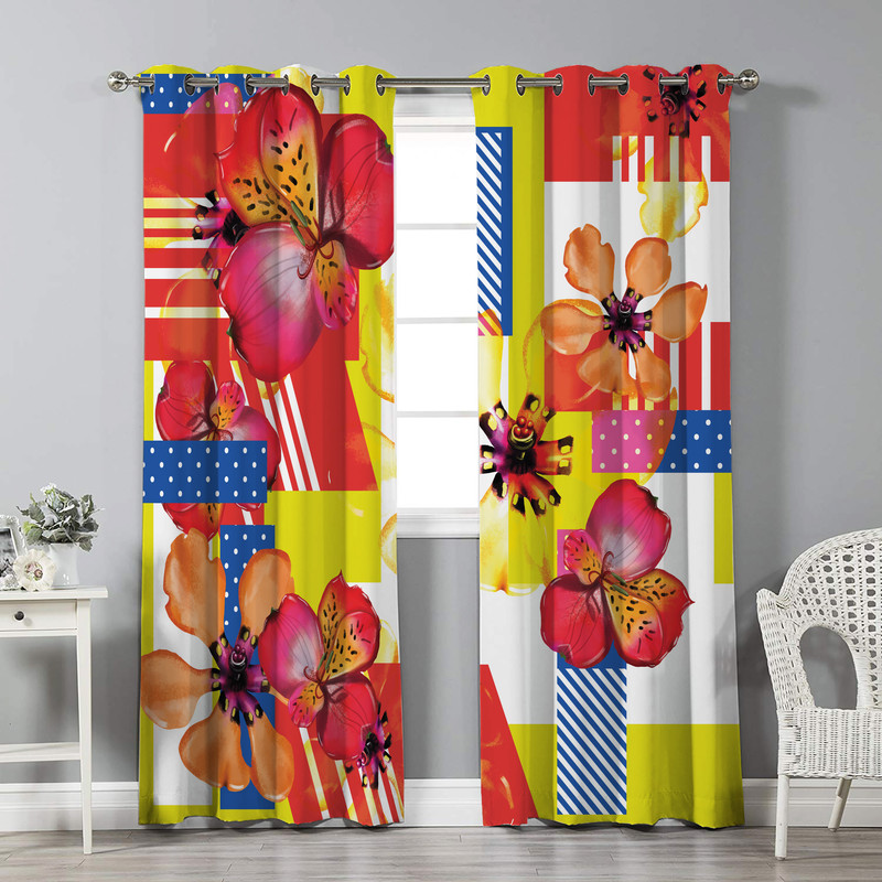 پرده نیروانا مدل pl2242 سایز 280 × 140 سانتی متر 