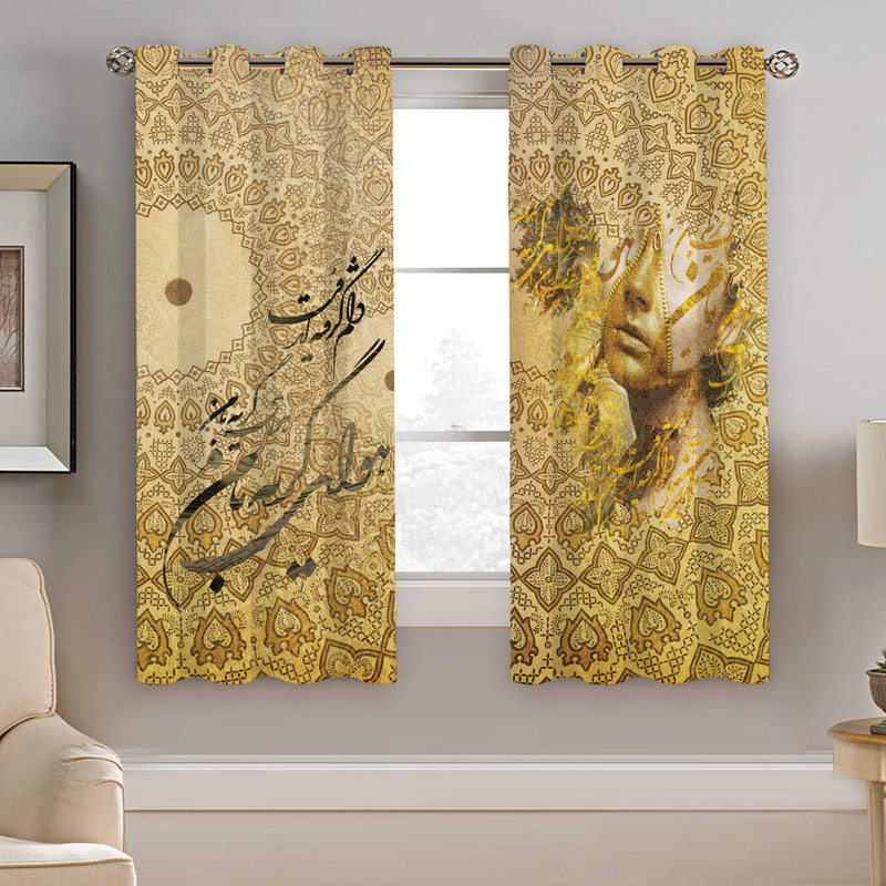 پرده نیروانا مدل plk2816 سایز 190 × 140 سانتی متر