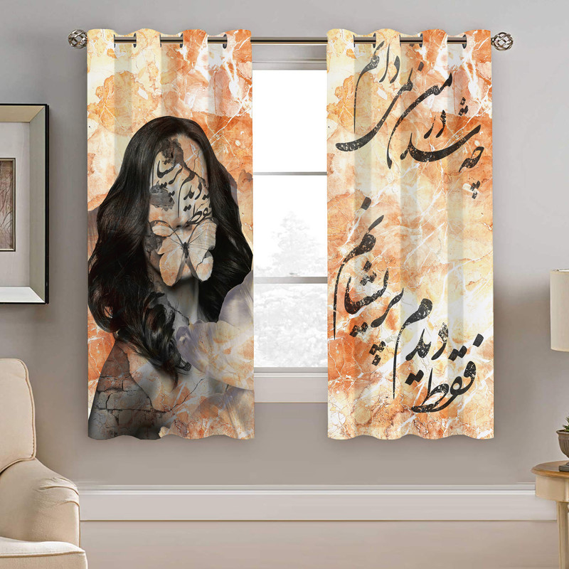 پرده نیروانا مدل plk2847 سایز 190 × 140 سانتی متر