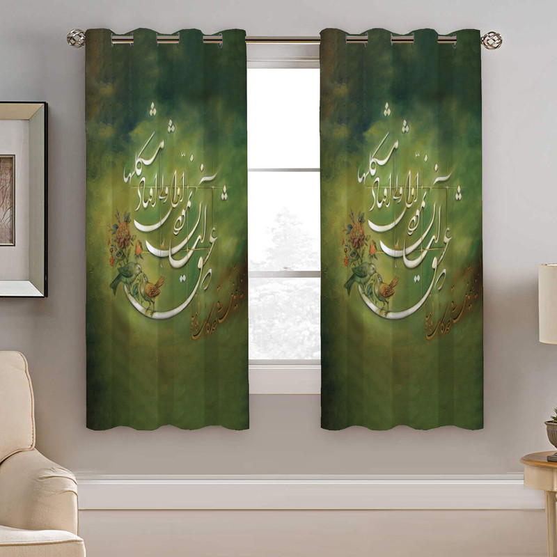 پرده نیروانا مدل pmk1434 سایز 190 × 140 سانتی متر