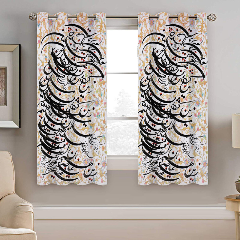 پرده نیروانا مدل pmk1441 سایز 190 × 140 سانتی متر