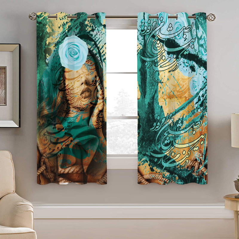 پرده نیروانا مدل plk2868 سایز 190 × 140 سانتی متر