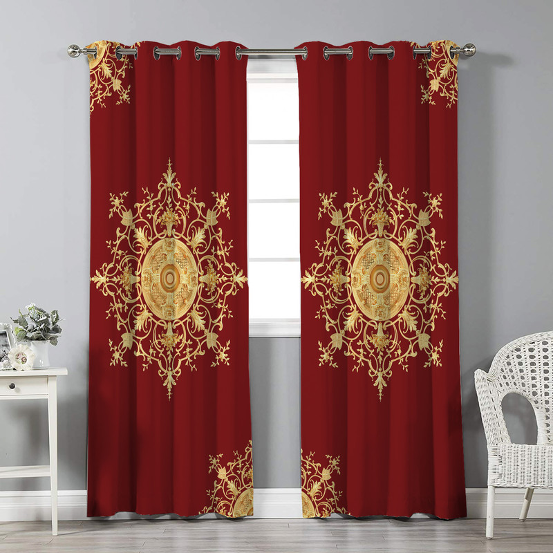 پرده نیروانا مدل pl2457 سایز 280 × 140 سانتی متر