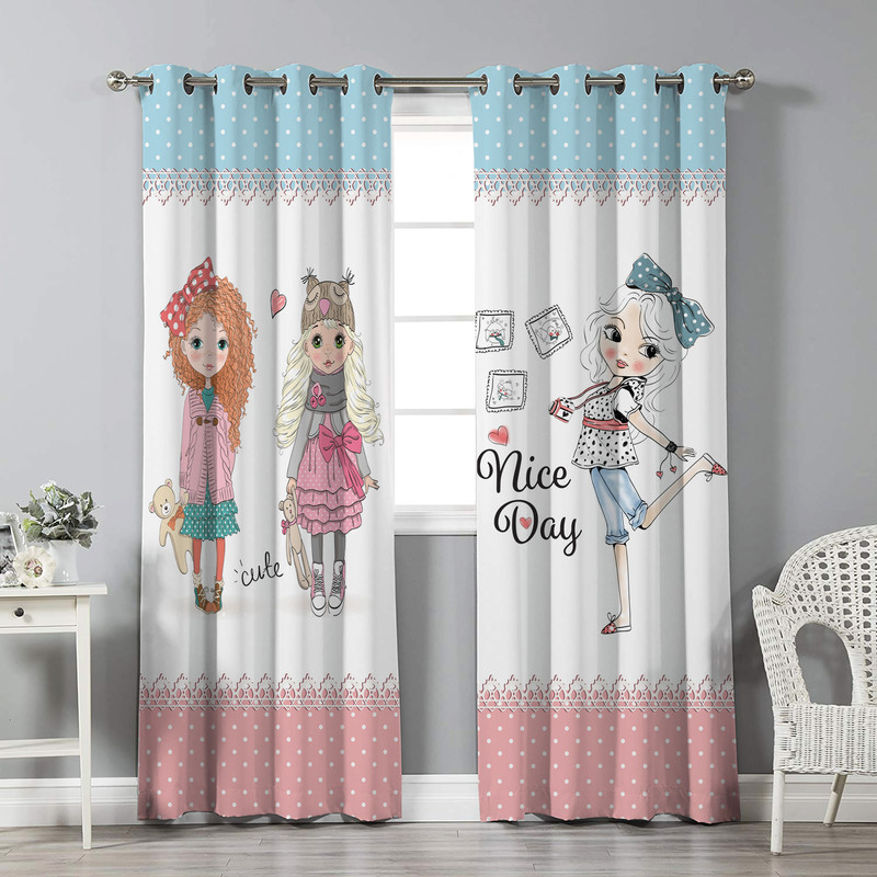 پرده نیروانا مدل pm2033 سایز 280 × 140 سانتی متر