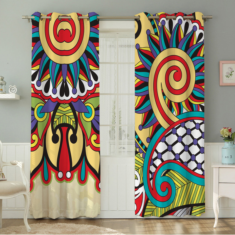 پرده نیروانا مدل مخمل کد 4352 سایز 140×280 سانتی متر