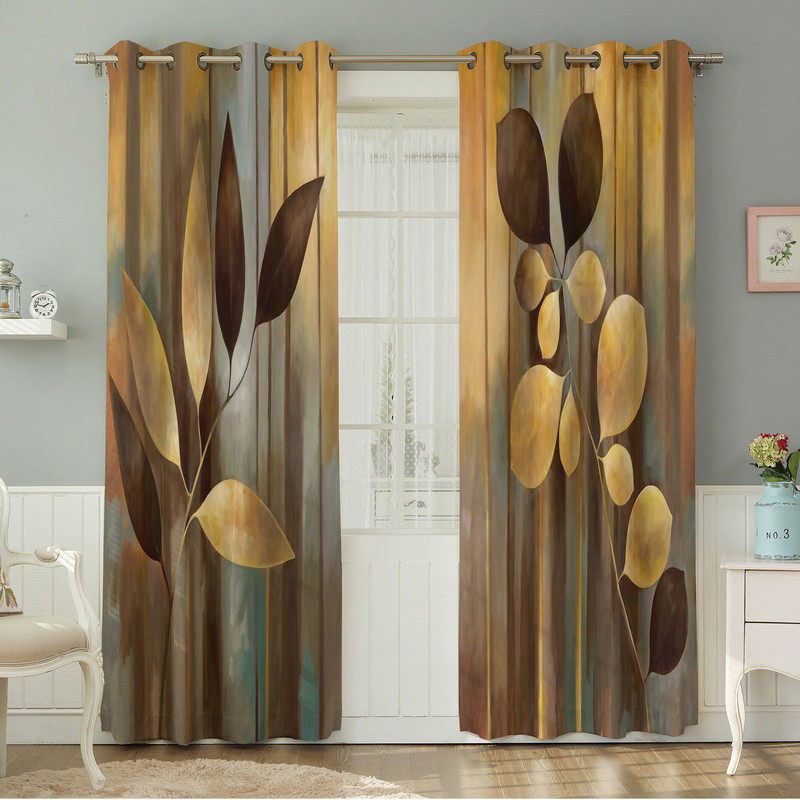 پرده نیروانا طرح گل  مدل مخمل کد 5020سایز 140×280 سانتی متر