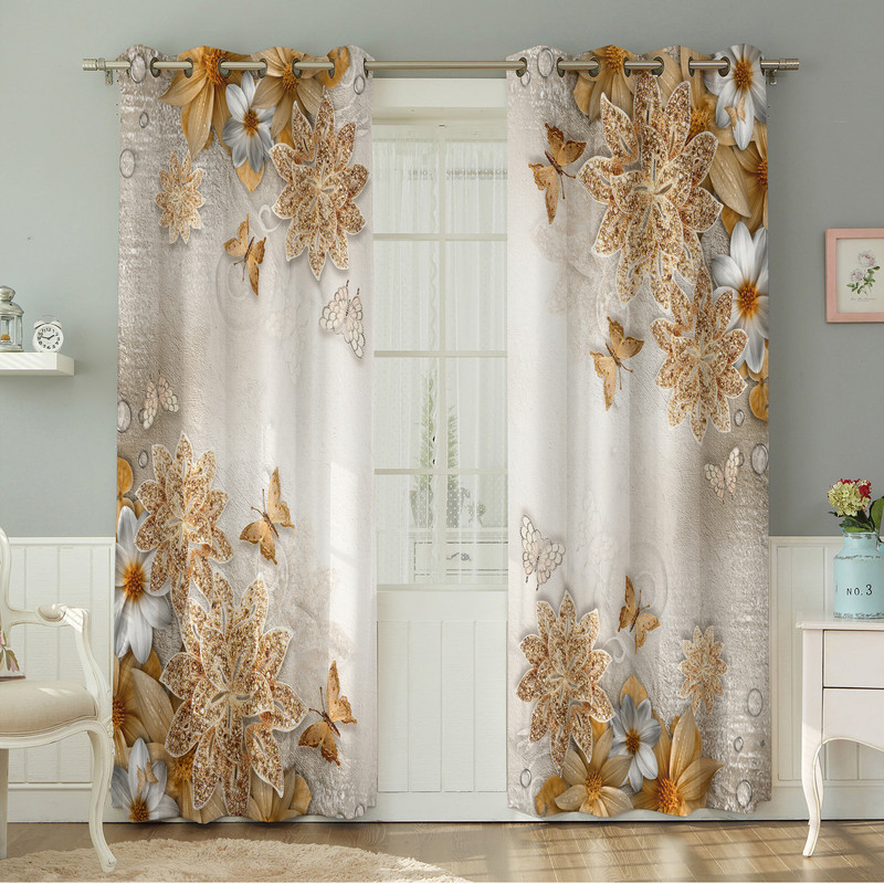 پرده نیروانا طرح  مدرن مدل مخمل کد 5022سایز 140×280 سانتی متر