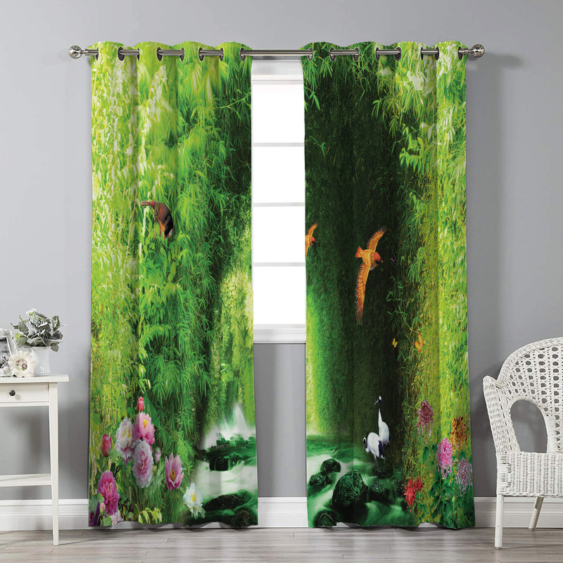 پرده نیروانا مدل pm1757 سایز 280 × 140 سانتی متر