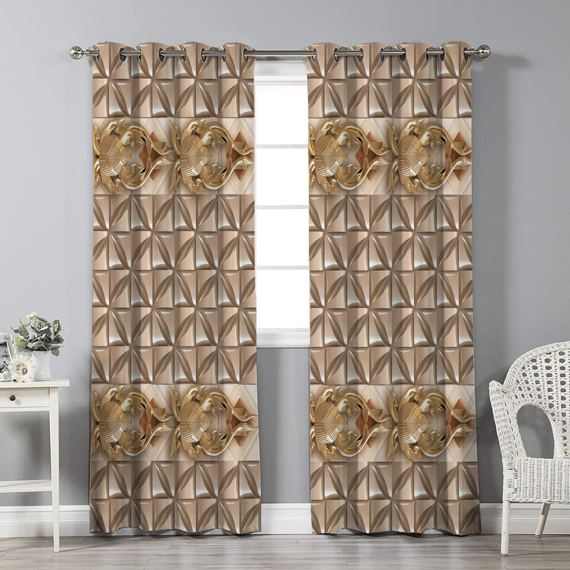 پرده نیروانا مدل pm1758 سایز 280 × 140 سانتی متر