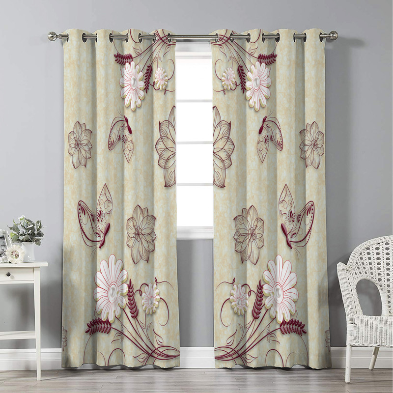 پرده نیروانا مدل pm1838 سایز 280 × 140 سانتی متر