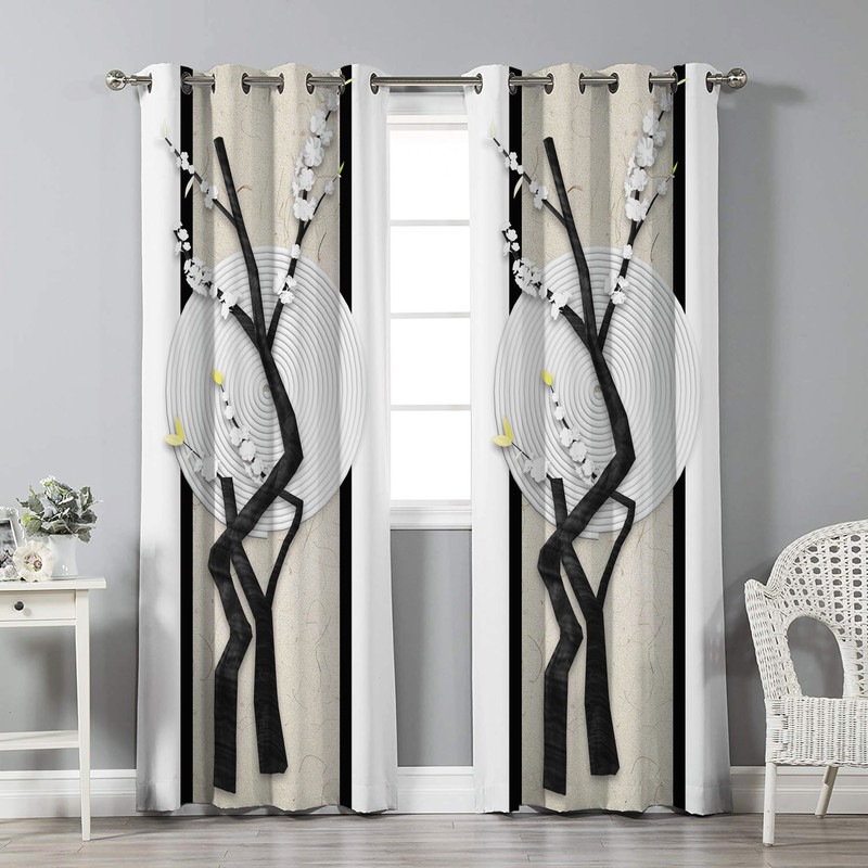 پرده نیروانا مدل pm1866 سایز 280 × 140 سانتی متر