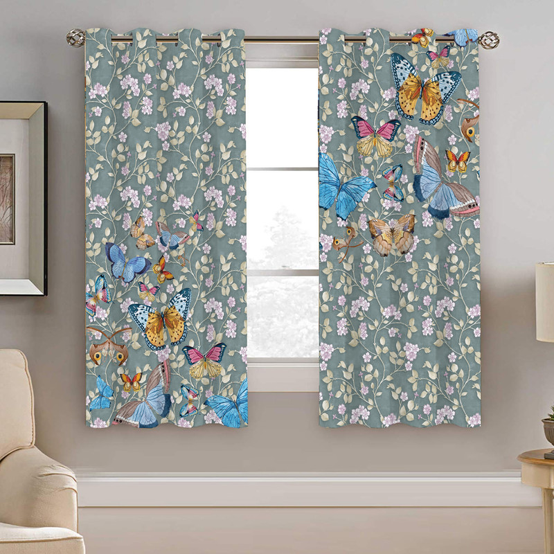 پرده نیروانا طرح    سنتی مدل هازان کد 4889   سایز 140×200 سانتی متر