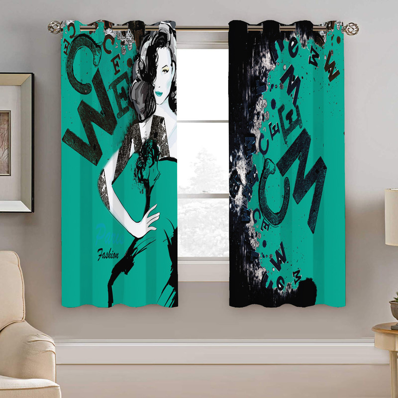 پرده نیروانا طرح  مدرن مدل هازان کد 5238  سایز 140×200 سانتی متر