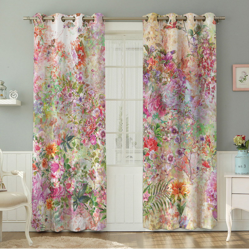 پرده نیروانا طرح مدرن مدل هازان کد 4604 سایز 140×280 سانتی متر