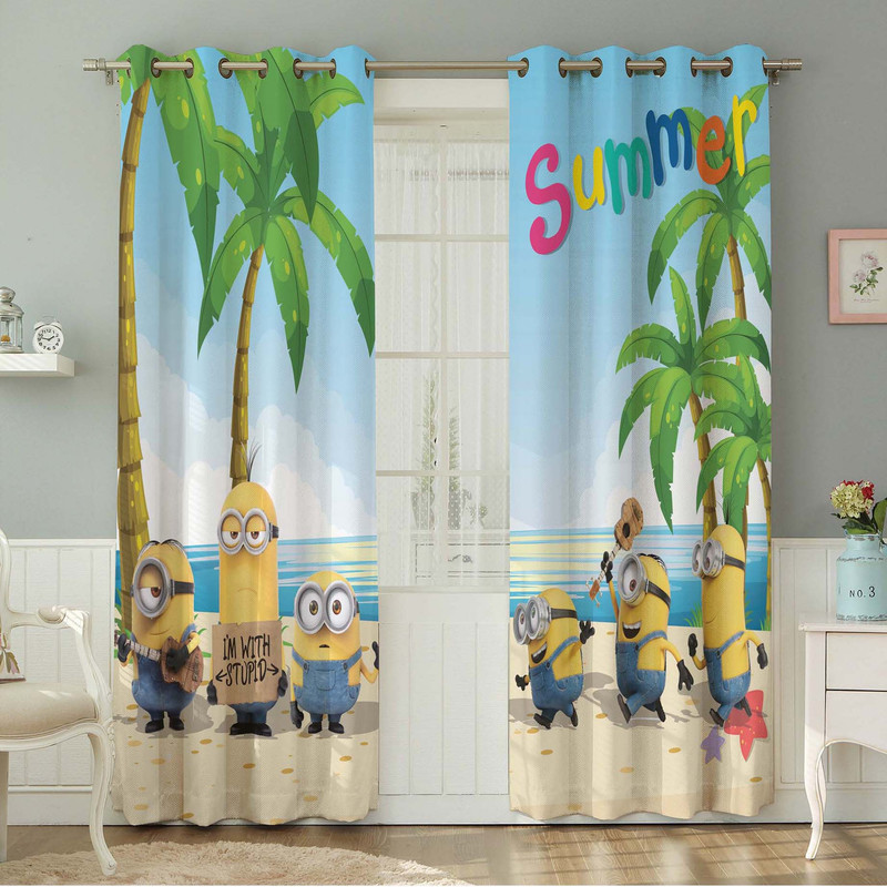 پرده نیروانا طرح کودک  مدل هازان کد 4837سایز 140×280 سانتی متر