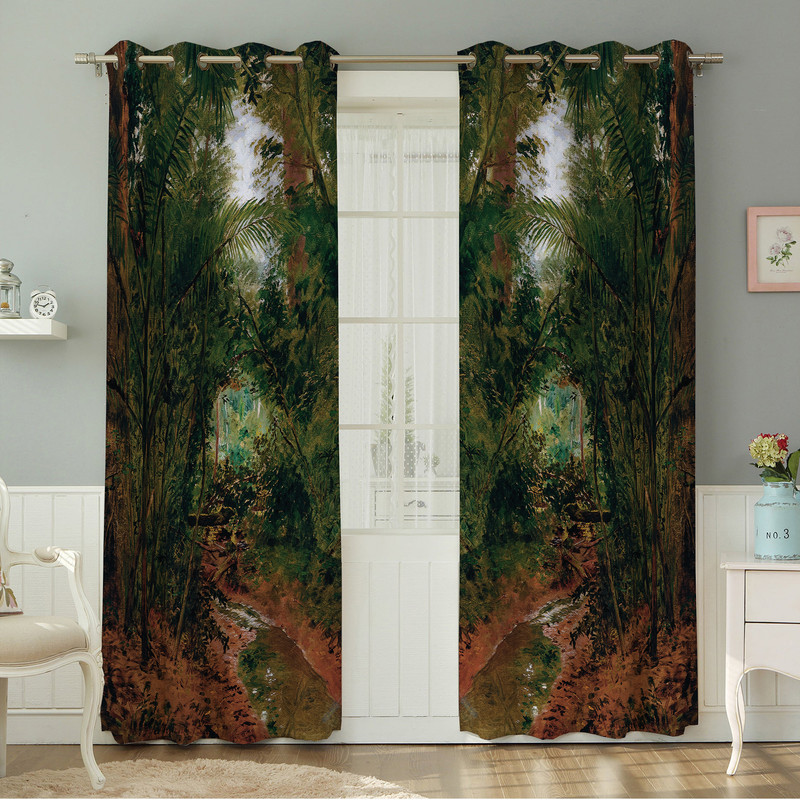 پرده نیروانا طرح  مدرن مدل هازان کد 4318سایز 140×280 سانتی متر