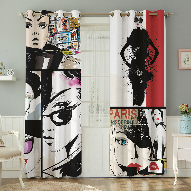 پرده نیروانا طرح   مدرن مدل مخمل کد 4932 سایز 140×280 سانتی متر