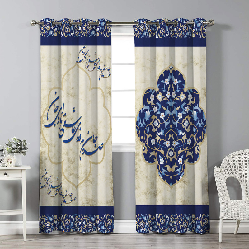 پرده نیروانا مدل pl2793 سایز 280 × 140 سانتی متر