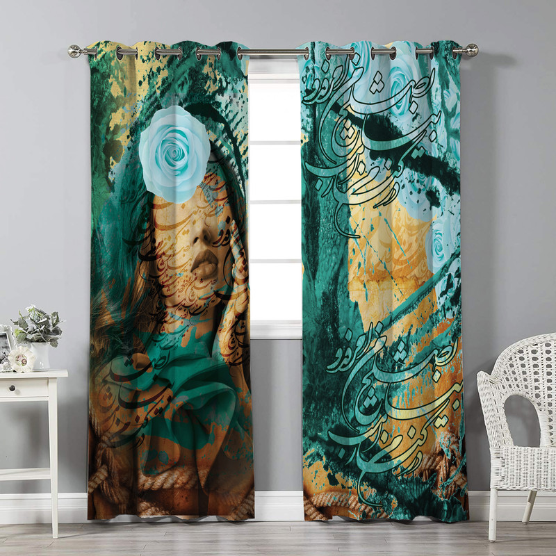 پرده نیروانا مدل pl2866 سایز 280 × 140 سانتی متر