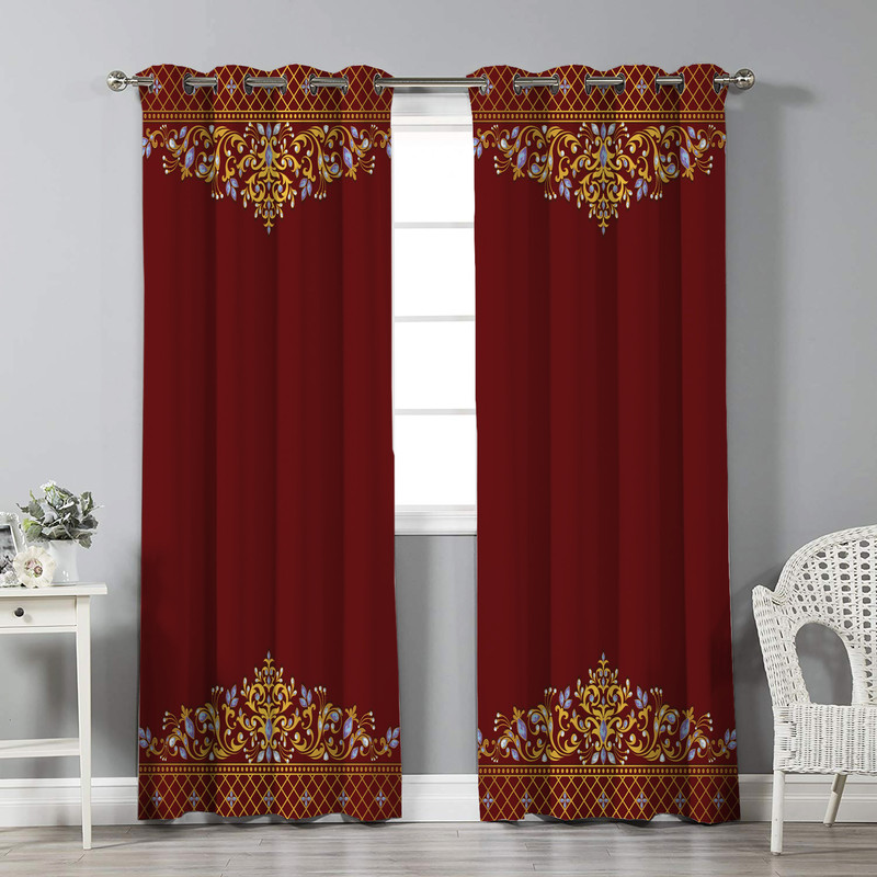 پرده نیروانا مدل pl2258 سایز 280 × 140 سانتی متر