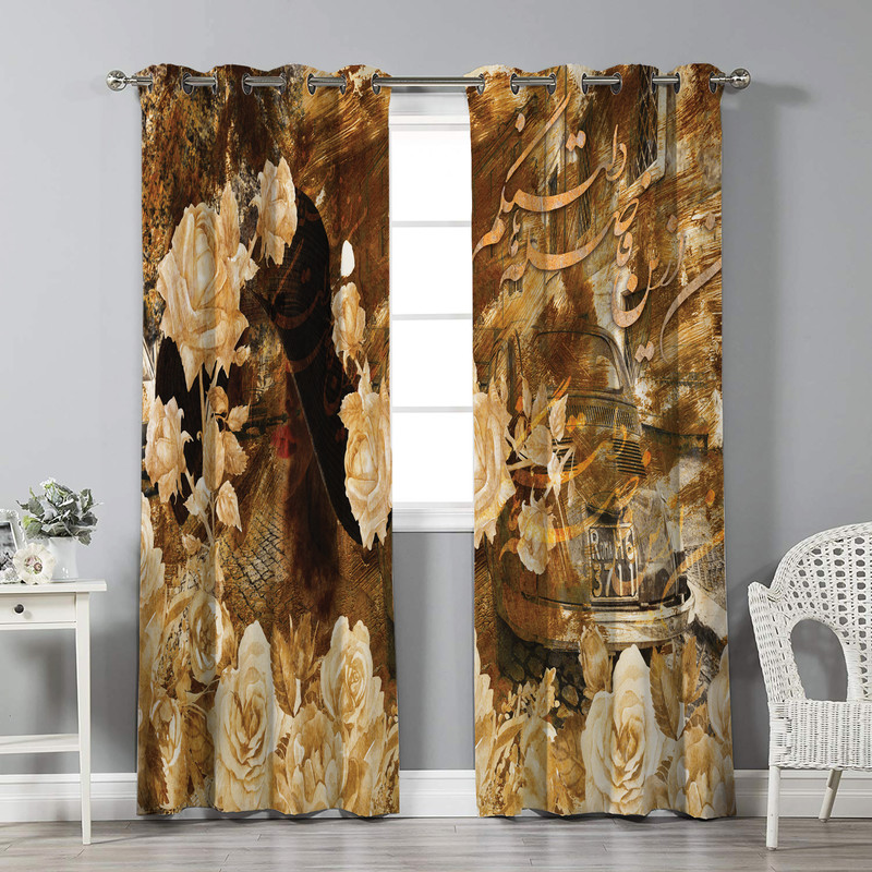 پرده نیروانا مدل pl2692 سایز 280 × 140 سانتی متر