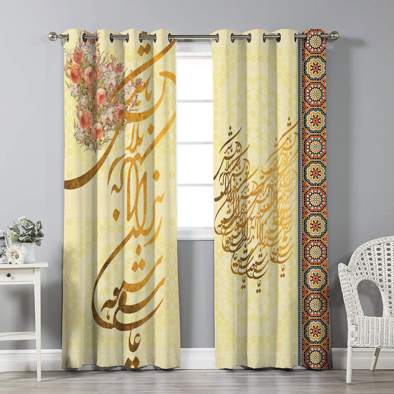 پرده نیروانا مدل pl2694 سایز 280 × 140 سانتی متر