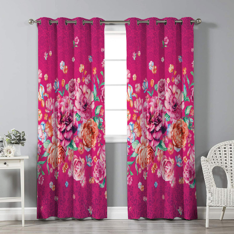 پرده نیروانا مدل pl2226 سایز 280 × 140 سانتی متر 