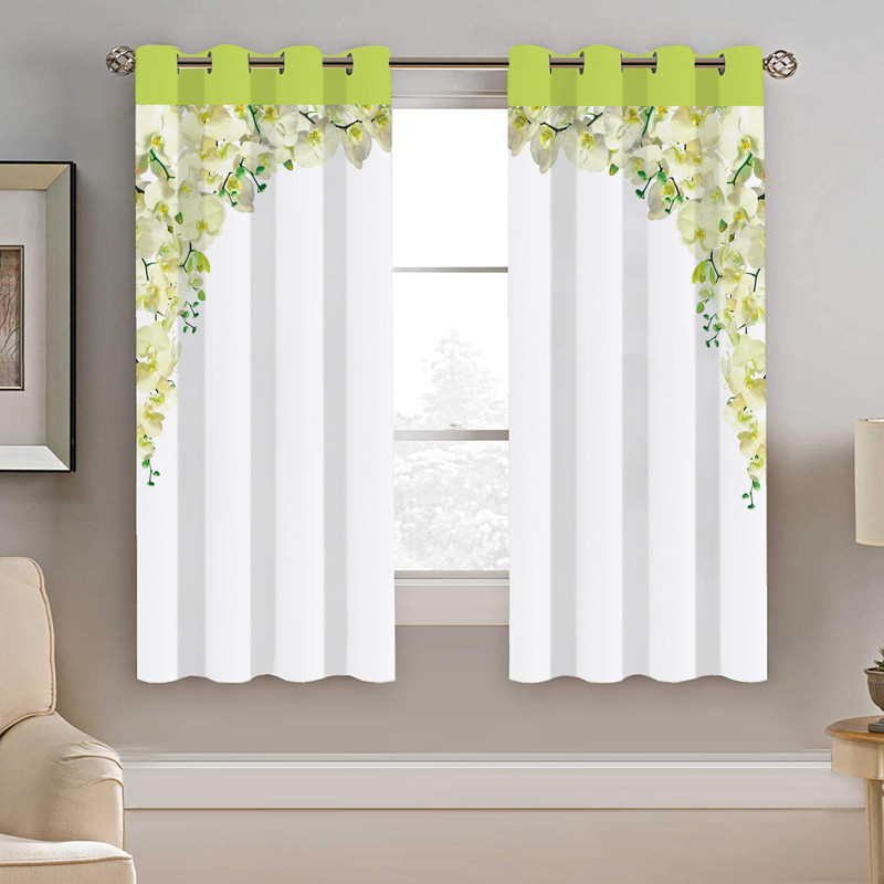 پرده نیروانا طرح گل مدل مخمل کد 8136 سایز 140×200 سانتی متر