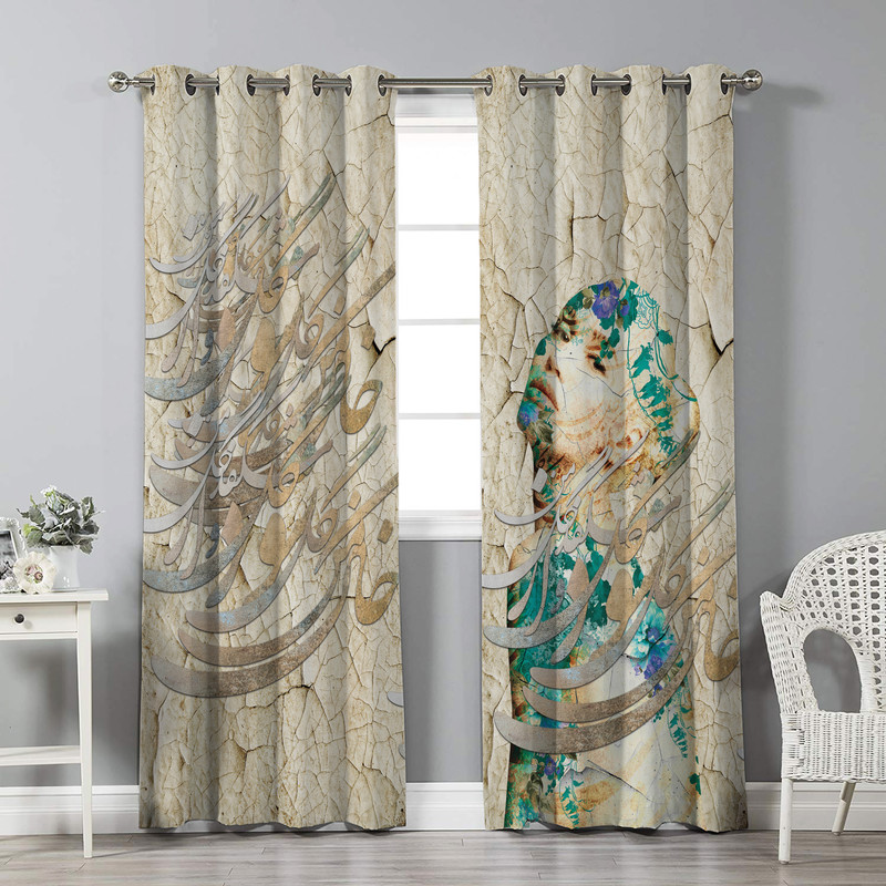 پرده نیروانا مدل pl2676 سایز 280 × 140 سانتی متر