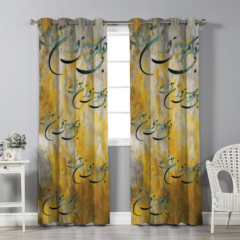 پرده نیروانا مدل pl2683 سایز 280 × 140 سانتی متر