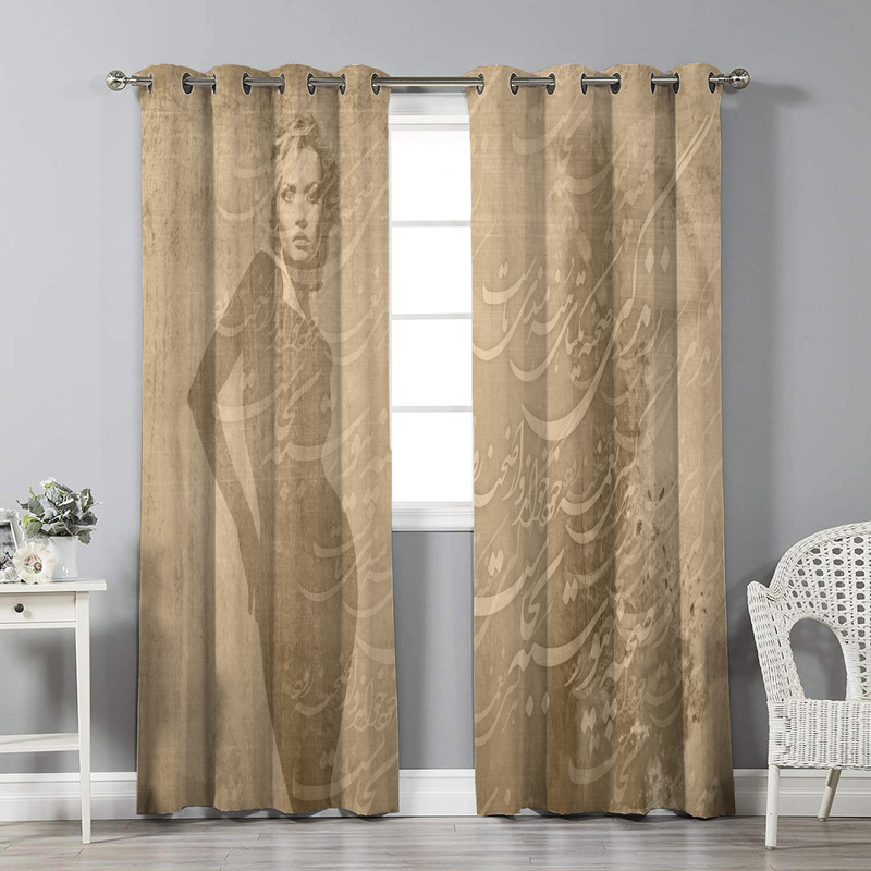 پرده نیروانا مدل pl2622 سایز 280 × 140 سانتی متر