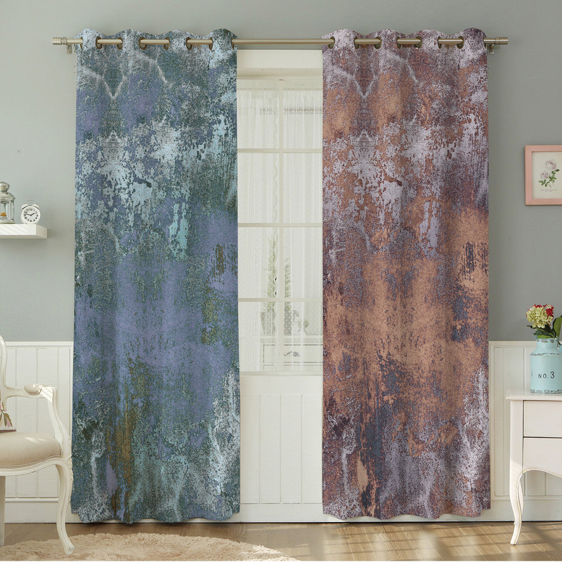 پرده نیروانا مدل مخمل کد 4459 سایز 140×280 سانتی متر