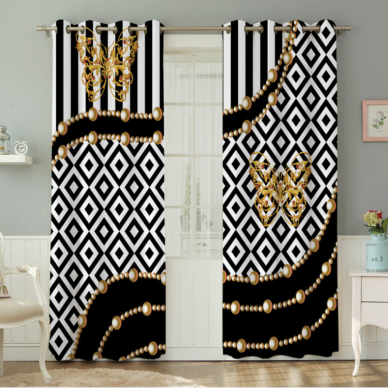 پرده نیروانا مدل مخمل کد 4474 سایز 140×280 سانتی متر