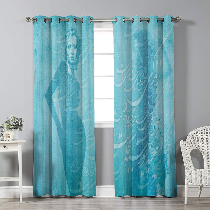 پرده نیروانا مدل pl2621 سایز 280 × 140 سانتی متر