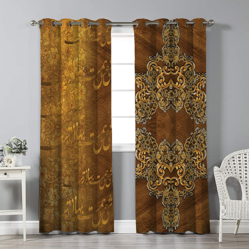 پرده نیروانا مدل pl2743 سایز 280 × 140 سانتی متر