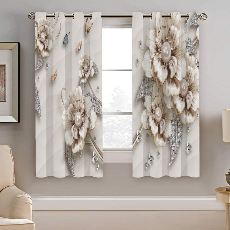 پرده نیروانا طرح  مدرن مدل هازان کد 5184  سایز 140×200 سانتی متر